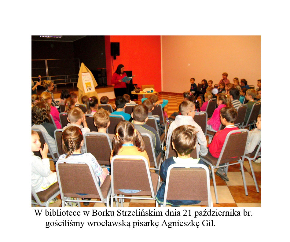 Spotkanie z pisark� Agnieszk� Gil - fotorelacja