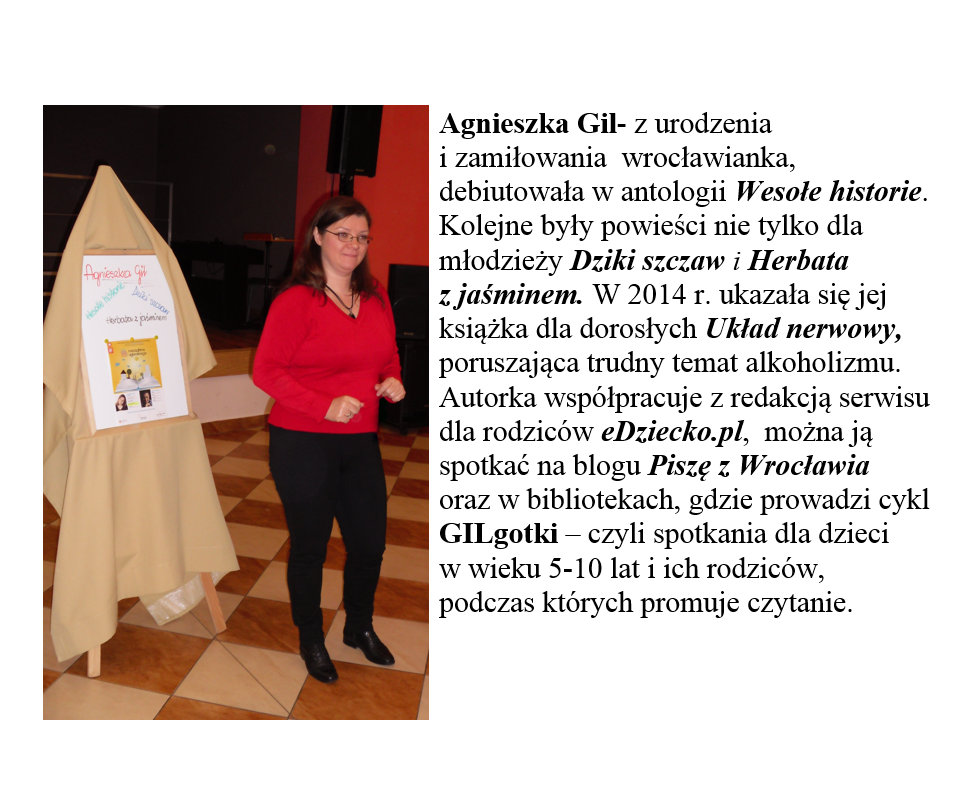 Spotkanie z pisark� Agnieszk� Gil - fotorelacja
